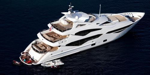 Sunseeker 131 Yacht tekniska specifikationer 